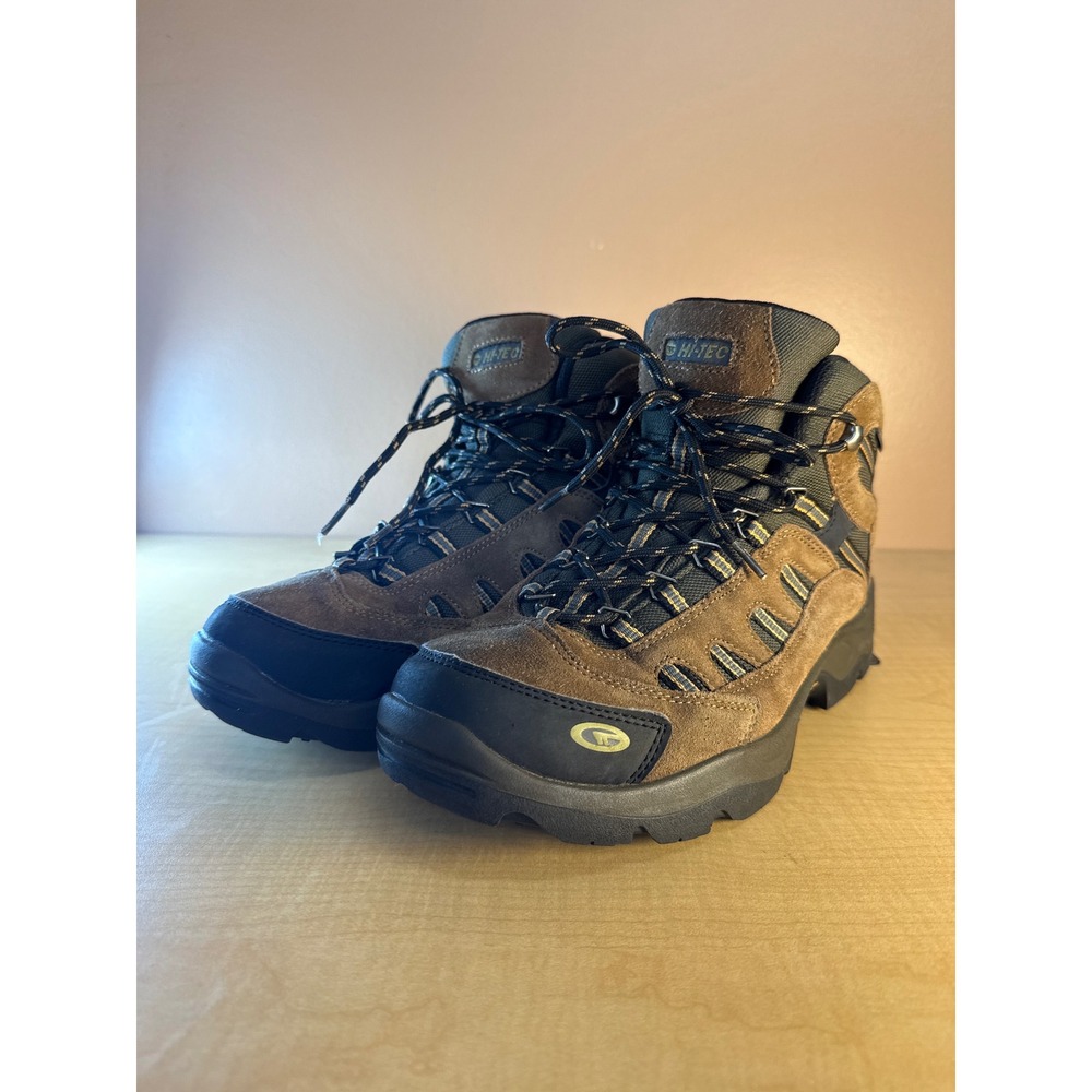 Hi-Tec Bandera Mid WP Mens Waterproof Hiking Boots Brown Suede A259060 Size 11